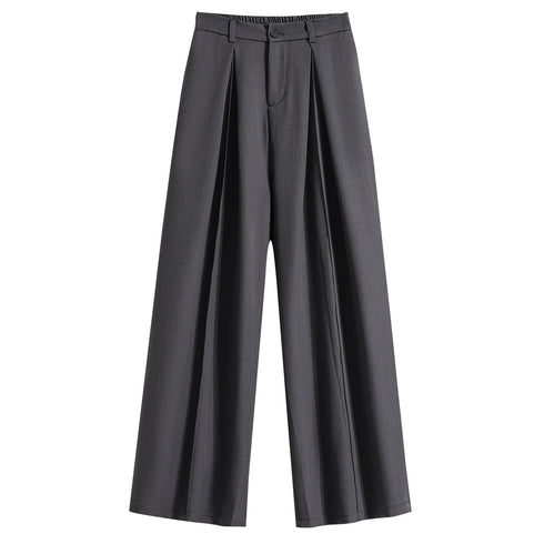 Plus Size Wide Leg Trousers for Women - Autumn 2024