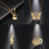 Lemegeton Stainless Steel Music Necklace Pendant for Women