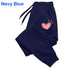 Heart Printed Jogger Sweatpants for Women
