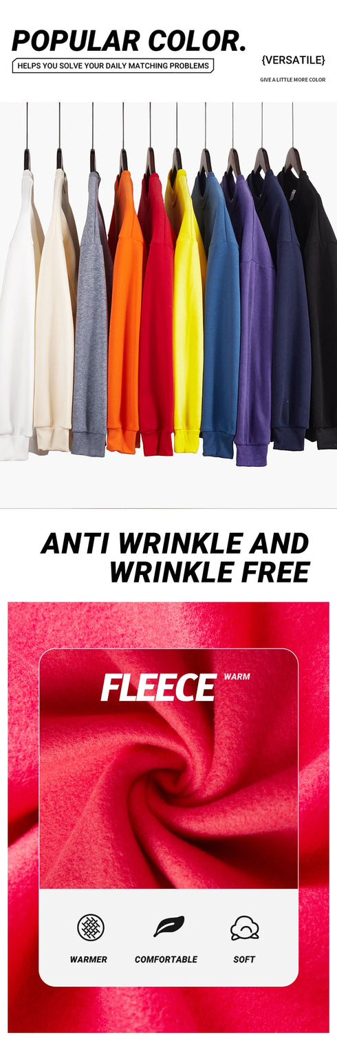 Women's Loose Fleece Pullover Sweatshirt