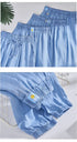Plus Size Loose Fit Denim Yoga Pants