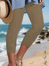 Women's Super Soft High Stretch Capri Leggings