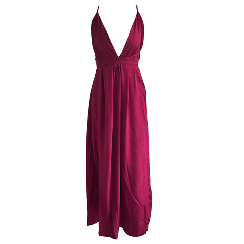 Elegant Puff-Sleeve V Corset Dress for Evening Events