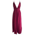 Elegant Puff-Sleeve V Corset Dress for Evening Events