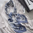 Luxury Silk Spring Scarf - 90x90cm