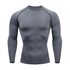 Men's Quick Dry Long Sleeve Compression Running T-Shirt