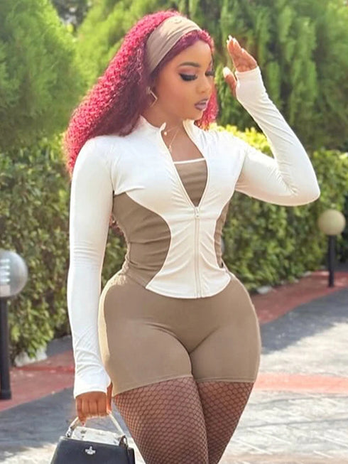 Weird Puss Casual 2-Piece Tracksuit Set