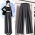 Plus Size Wide Leg Trousers for Women - Autumn 2024