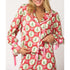 Women's Christmas Pajama Set with Santa Tree Print