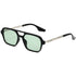 Retro Double Bridge Pilot Sunglasses with Pink Gradient