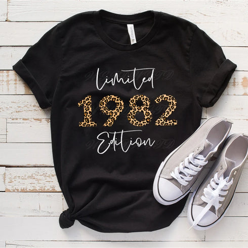 Limited Edition Leopard 1982 Graphic Tee