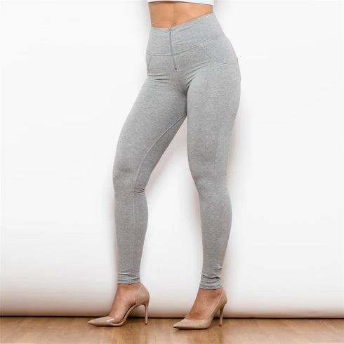 Plus Size High Waist Push Up Skinny Pants for Women