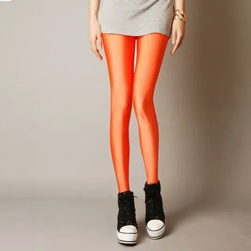 Multiple Color Neon Leggings for Women High Elastic Fashion