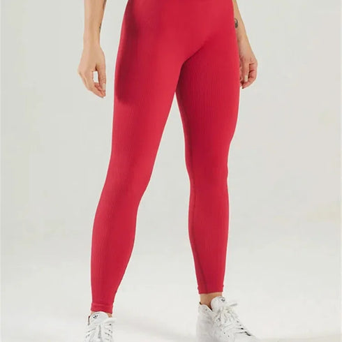 Tossy Ribbed Yoga Leggings for Women