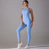 Hollow Backless Yoga Jumpsuit for Women