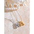 Personalised Waterproof Initial Pendant Necklace