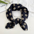 55cm Laies Cotton Linen Square Scarf for Women