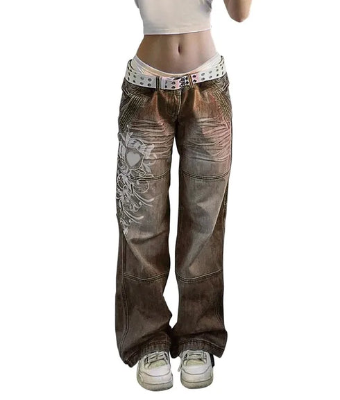 Wide Leg High Waist Jeans for Women