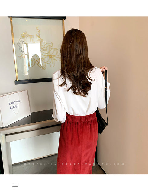 Women Shirts Spring Autumn Casual Chiffon Shirt Office Lady Fashion Female Long Sleeve Loose Solid Blouse Tops S-4XL