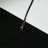 Simple Black Beads Short Necklace for Women