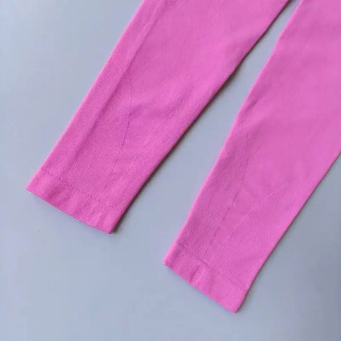 High Waisted Hip Lifting Peach Pants for Women