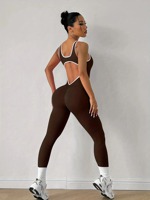 Seamless Sleeveless Jumpsuit for Women