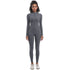 Women's Seamless Long Sleeve Sports Bodysuit