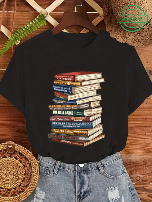 Casual Graphic T-Shirt Honouring Black History