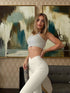 High Waist Seamless Fitness Leggings for Women