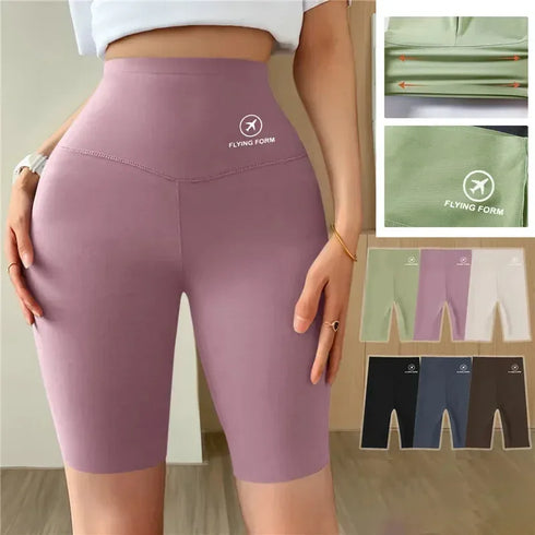 M-XL Women Sports Shorts High Waist Fitness Cycling Yoga
