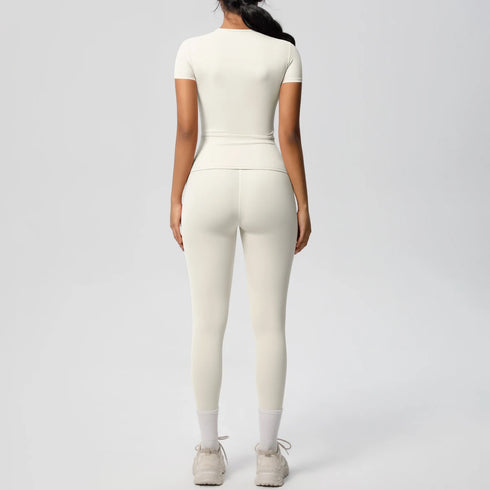 Women's 2-Piece Patchwork Yoga Set