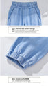 Plus Size Loose Fit Denim Yoga Pants