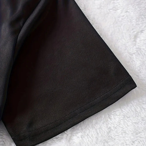 Women Short Sleeve O-Neck Loose Casual Tshirt Dresses for Easy Style