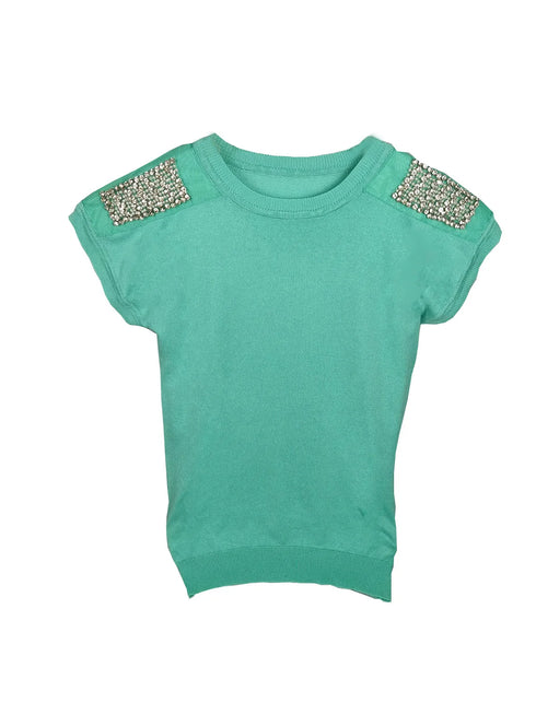 Women's Vintage Sleeveless Pearl Detail Cami Top