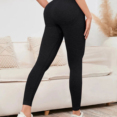 High Waist Push Up Seamless Leggings for Women