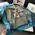 Printed Women's Scarf Pashmina Shawl - 70x70cm