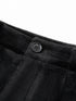 FSLE High-Waisted Straight-Leg Knit Trousers