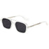 Retro Double Bridge Pilot Sunglasses with Pink Gradient