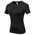 Women's Short Sleeve Compression Athletic T-Shirt