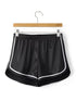 Women's Summer Silk High Waist Casual Shorts