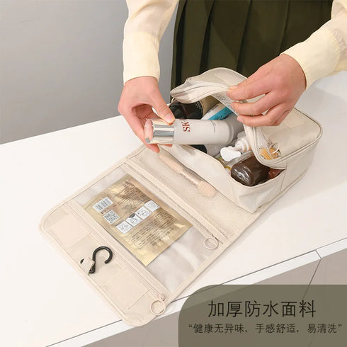 Stylish Waterproof Makeup Bag for Travel and Home