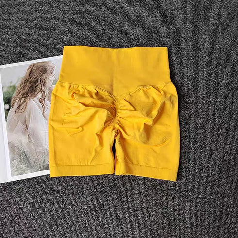 High Waist Yoga Shorts for Women - Breathable Activewear