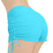 High Waist Adjustable Swim Shorts for Women