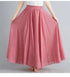 Fashion Clothes Women Clothing Skirts Vintage Y2k Elegant Bohemian Cotton Linen Long Skirt Casual Style