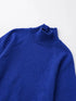 Casual Knitted Oversized Sweater with Mock Neck