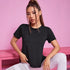 Women's Seamless Yoga Crop Top for Gym Training