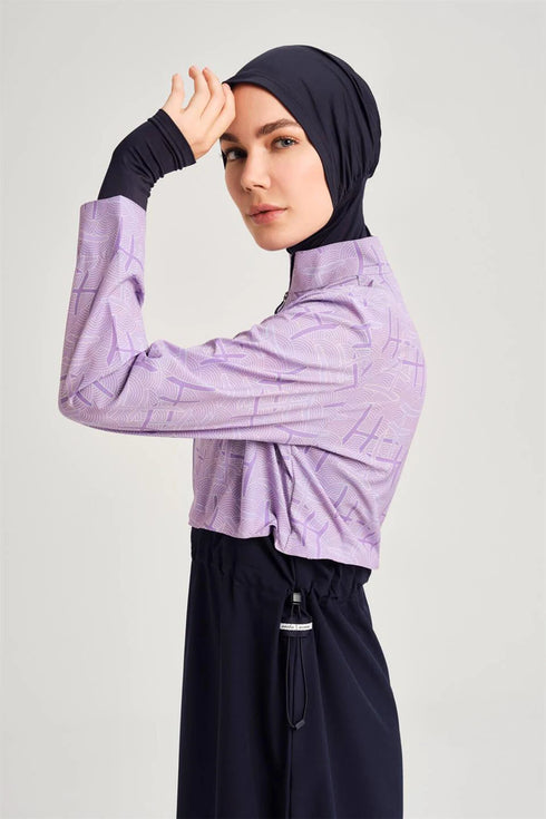 4-Piece Burkini Set with UV Protection