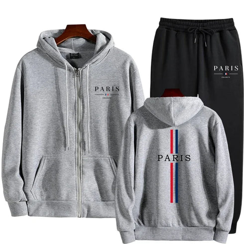 Casual Women's Tracksuit with Hooded Sweatshirt & Joggers
