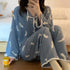 Women's Silk Satin Pyjama Set - Long Sleeve Sleepwear