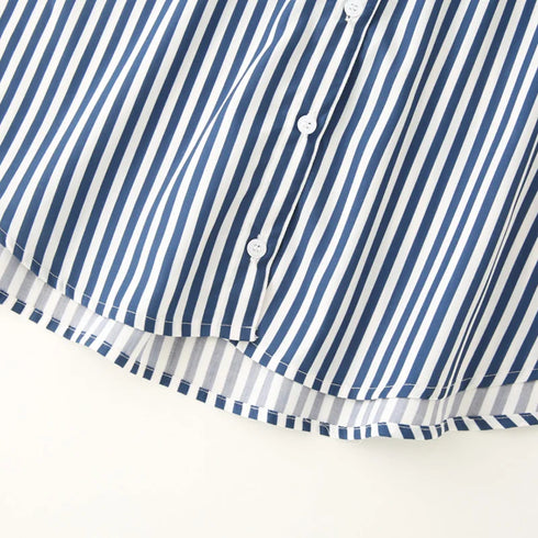Elegant Oversized Button-Up Blouse for Women